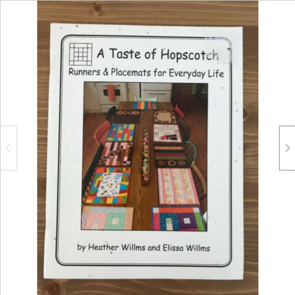 A Taste of Hopscotch: Runners & Placemats for Everyday Quilting Pattern Book - Picture 1 of 3